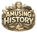 amusing history website logo design